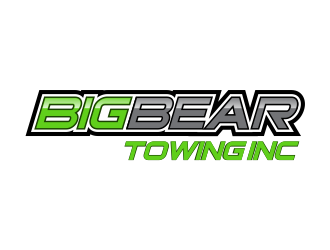 Big Bear Towing Inc logo design by Girly