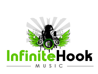 Infinite Hook Music logo design by tec343
