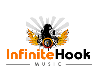 Infinite Hook Music logo design by tec343