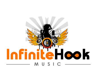 Infinite Hook Music logo design by tec343