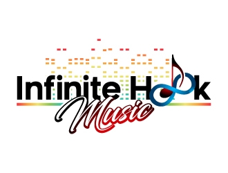 Infinite Hook Music logo design by Boomstudioz