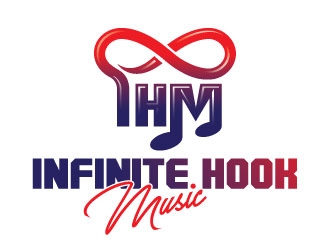 Infinite Hook Music logo design by Boomstudioz