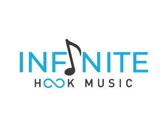 Infinite Hook Music logo design by Boomstudioz