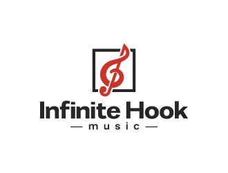 Infinite Hook Music logo design by DesignPal