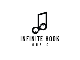 Infinite Hook Music logo design by Suvendu