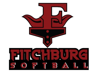 Fitchburg Softball logo design by Suvendu