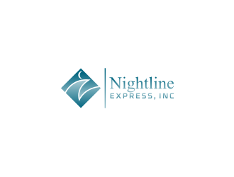 Nightline Express, Inc. logo design by bricton