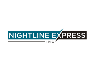Nightline Express, Inc. logo design by Franky.