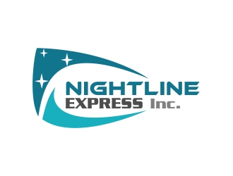 Nightline Express, Inc. logo design by mindstree