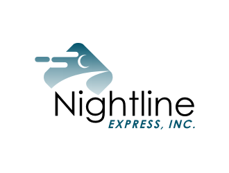 Nightline Express, Inc. logo design by nurul_rizkon