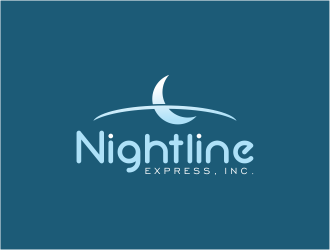 Nightline Express, Inc. logo design by FloVal