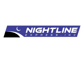 Nightline Express, Inc. logo design by AisRafa