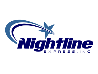 Nightline Express, Inc. logo design by AisRafa