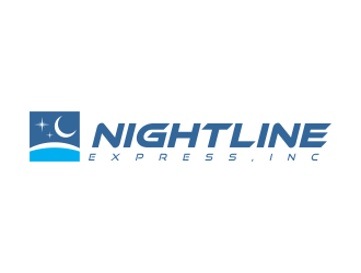 Nightline Express, Inc. logo design by AisRafa