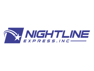 Nightline Express, Inc. logo design by AisRafa