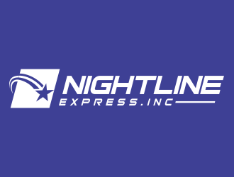 Nightline Express, Inc. logo design by AisRafa