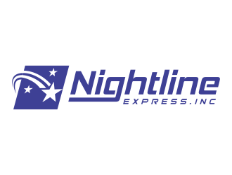 Nightline Express, Inc. logo design by AisRafa