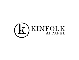 Kinfolk Apparel logo design by johana