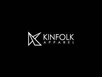 Kinfolk Apparel logo design by imalaminb
