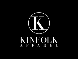 Kinfolk Apparel logo design by pakNton