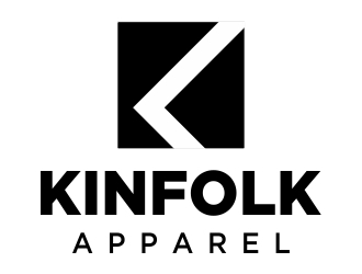 Kinfolk Apparel logo design by cikiyunn