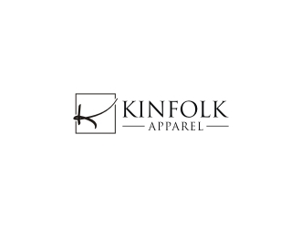 Kinfolk Apparel logo design by narnia