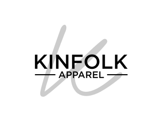 Kinfolk Apparel logo design by rief