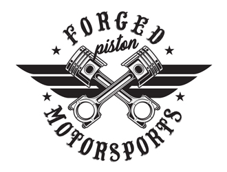 Forged Piston Motorsports logo design by DreamLogoDesign