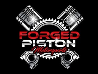 Forged Piston Motorsports logo design by DreamLogoDesign