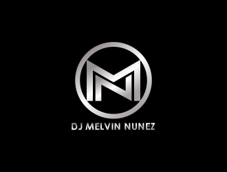 DJ Melvin Nunez logo design by perf8symmetry