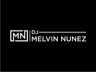 DJ Melvin Nunez logo design by dewipadi
