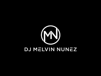 DJ Melvin Nunez logo design by johana