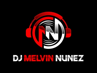 DJ Melvin Nunez logo design by CreativeKiller