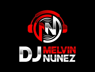DJ Melvin Nunez logo design by CreativeKiller