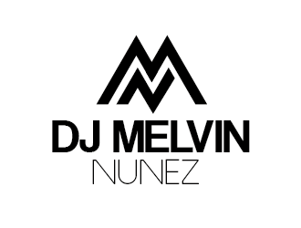 DJ Melvin Nunez logo design by czars