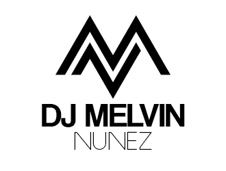 DJ Melvin Nunez logo design by czars