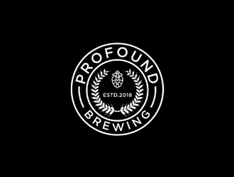 Profound Brewing  logo design by johana