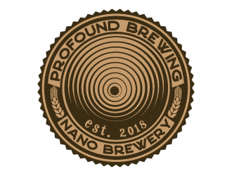 Profound Brewing  logo design by mirceabaciu