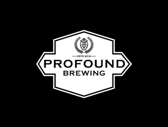 Profound Brewing  logo design by johana