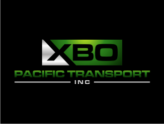 XBO PACIFIC TRANSPORT INC.  logo design by dewipadi