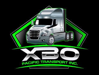 XBO PACIFIC TRANSPORT INC.  logo design by uttam
