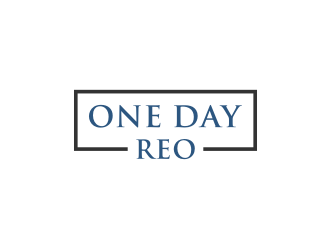 One Day REO logo design by Zhafir