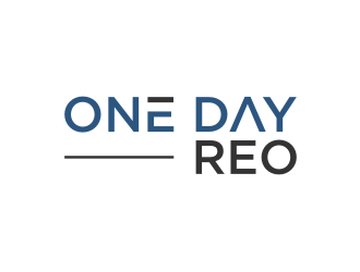 One Day REO logo design by Zhafir