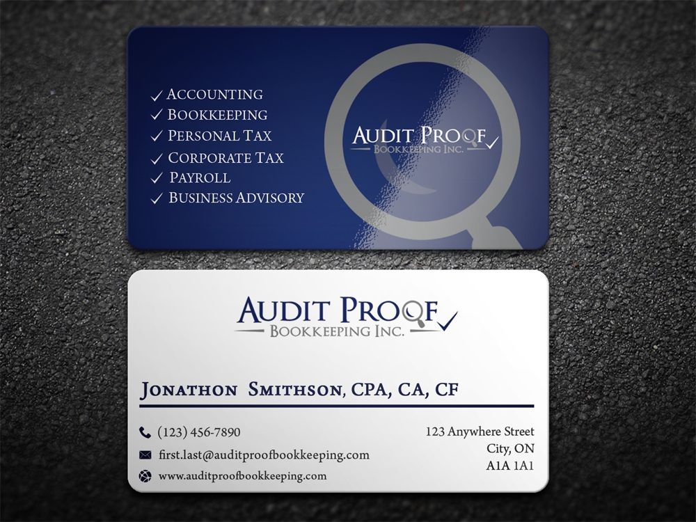 Audit Proof Bookkeeping Inc. logo design by aamir