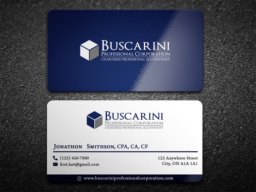 Buscarini Professional Corporation logo design by aamir