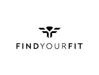 Find your Fit logo design by Kewin