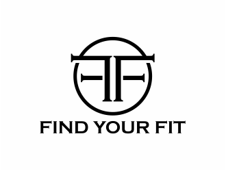 Find your Fit logo design by mutafailan