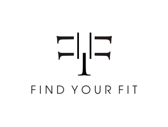 Find your Fit logo design by Landung