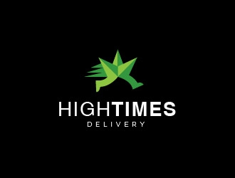 High Times Delivery logo design by graphica