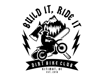 Build It, Ride It  logo design by mercutanpasuar